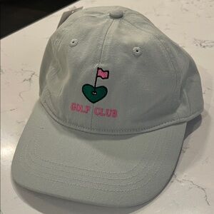 Golf Club Embroidered Women's Hat - Green